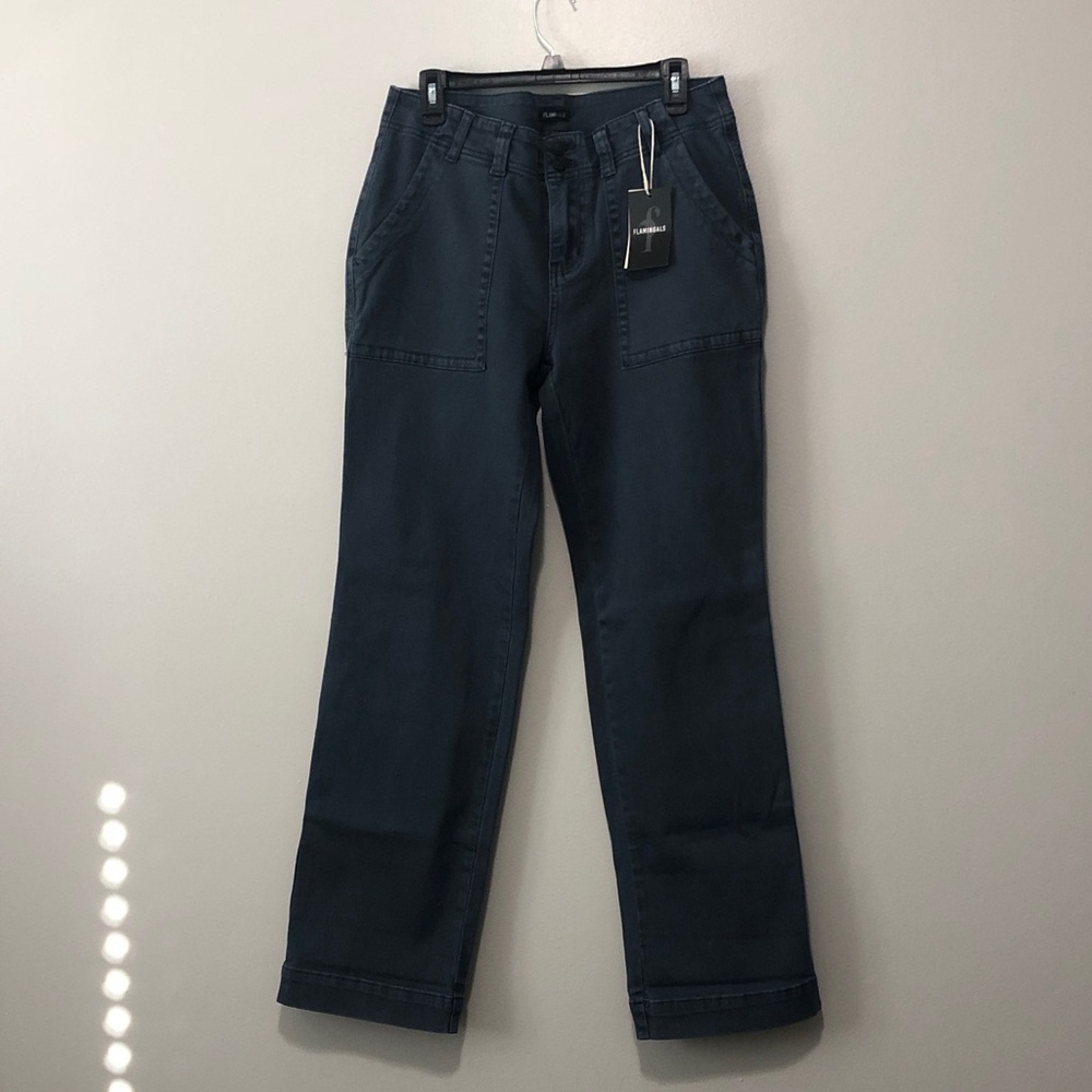 Women's Flare & Wide Leg Jeans - Dark Blue